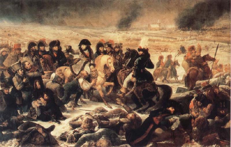 Baron Antoine-Jean Gros Napoleon at the Battlefield of Eylau Norge oil painting art